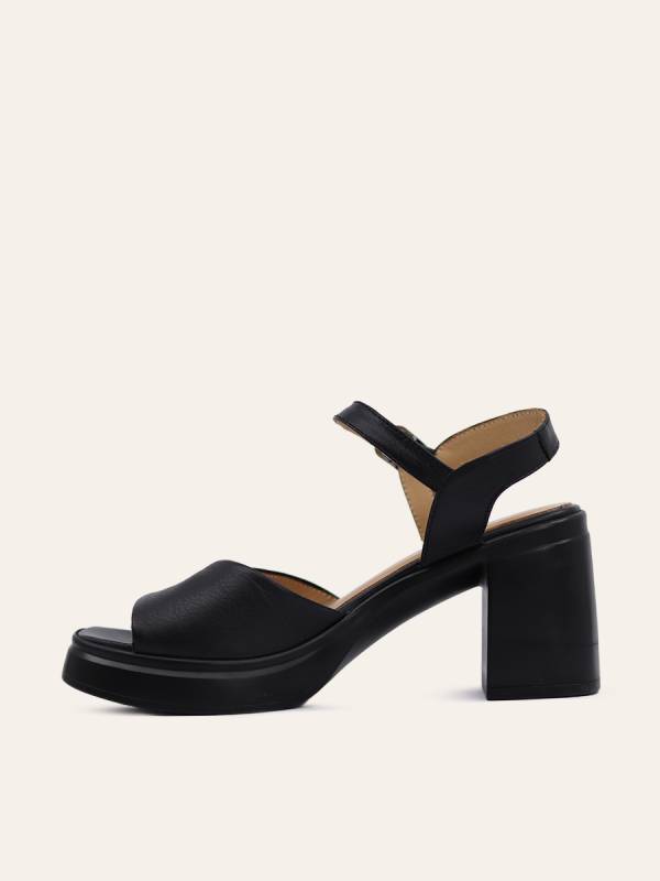 CONTOURED PLATFORM HEEL SANDALS — 2