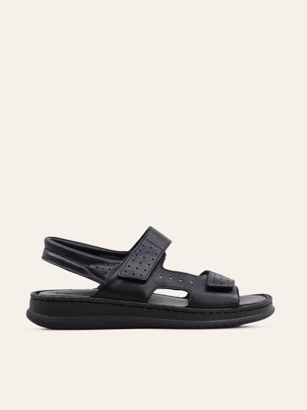PERFORATED STRAP SANDALS