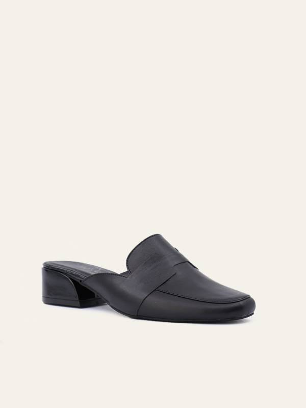 SCULPTED HEEL MULES — 3