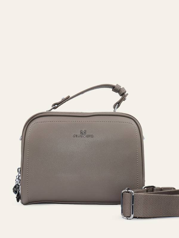 STRUCTURED TOP HANDLE BAG