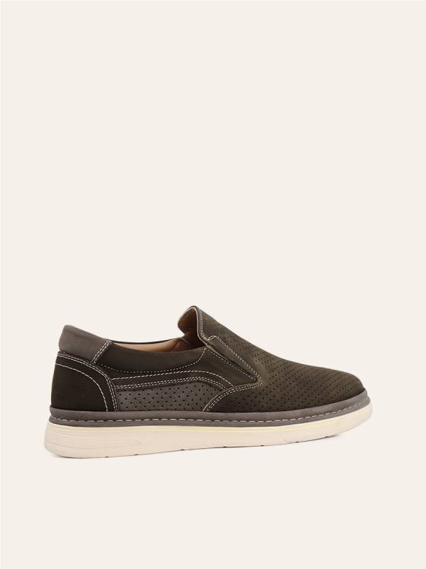 PERFORATED SLIP-ON SHOES — 4