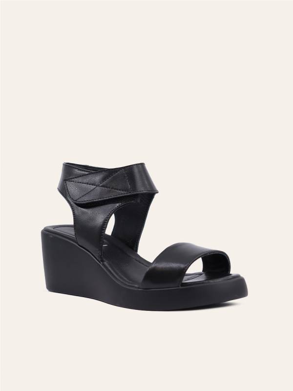 VELCRO PLATFORM SANDALS — 3