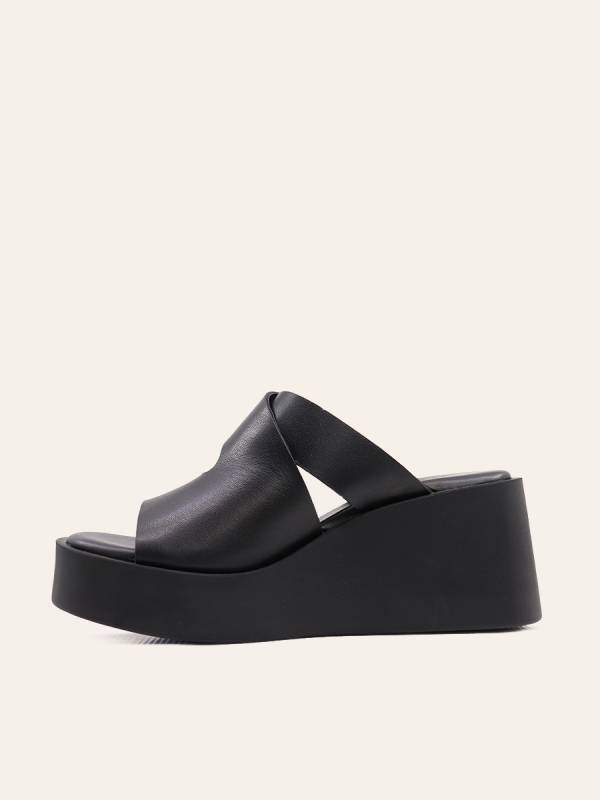 CROSS STRAP WEDGES — 2