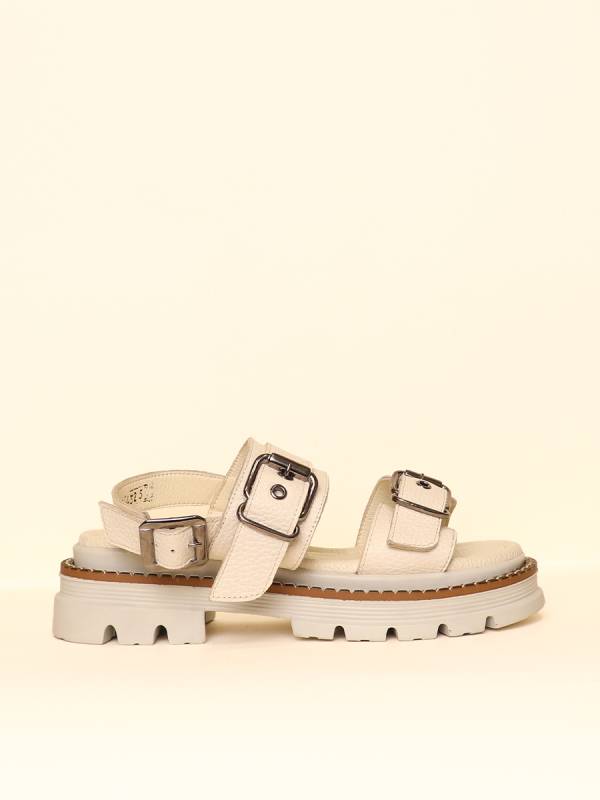 BOLD BUCKLE SANDALS
