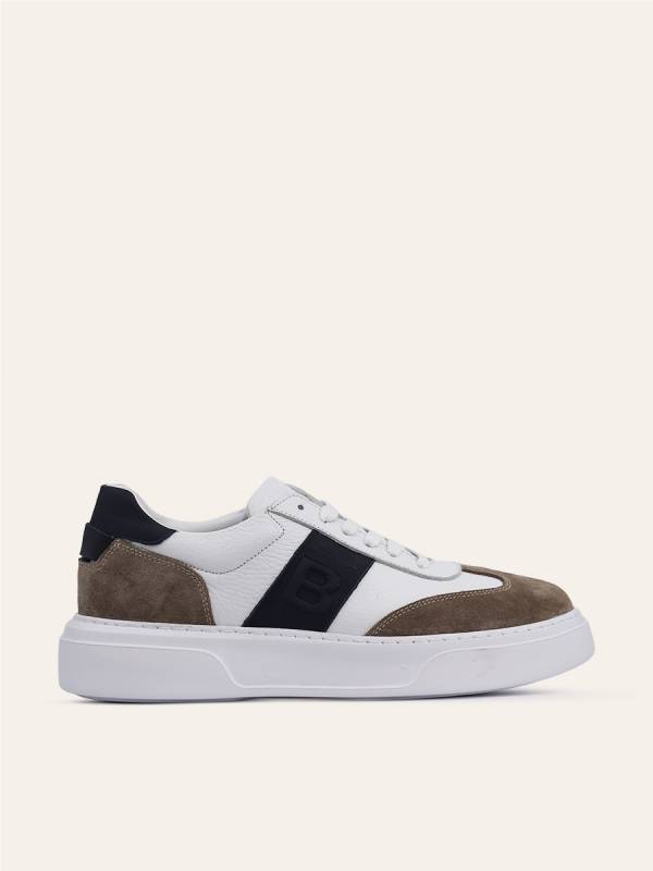CONTRAST PANEL SNEAKERS