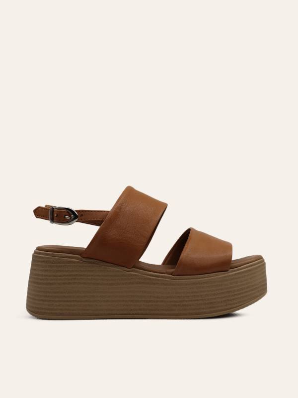 PLATFORM STRAP SANDALS