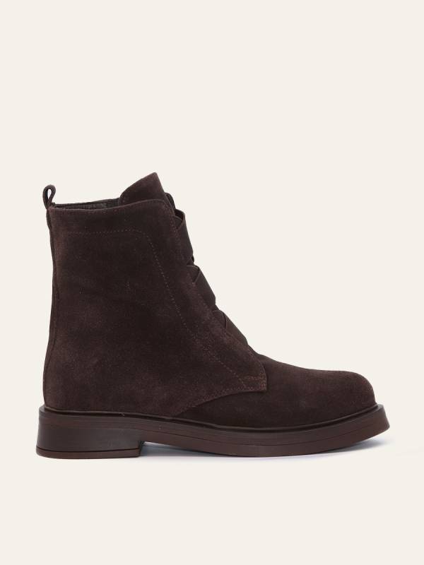 TEXTURED ELASTIC ANKLE BOOTS