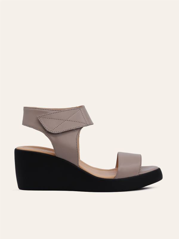 VELCRO PLATFORM SANDALS