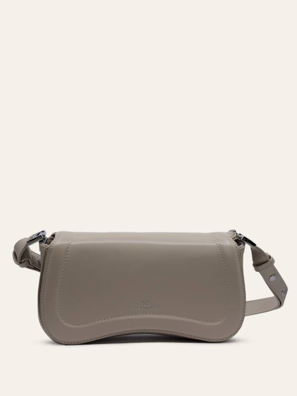 SOFT STRUCTURED SHOULDER BAG