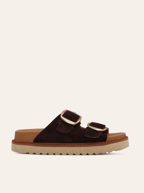 DOUBLE BUCKLE SLIDES