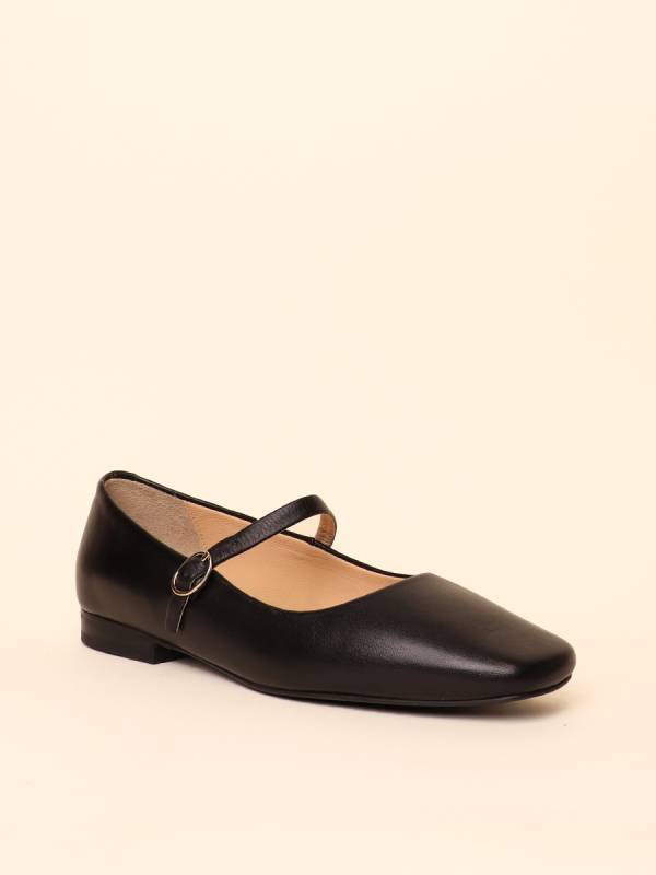 SLIM STRAP BALLET FLATS — 3