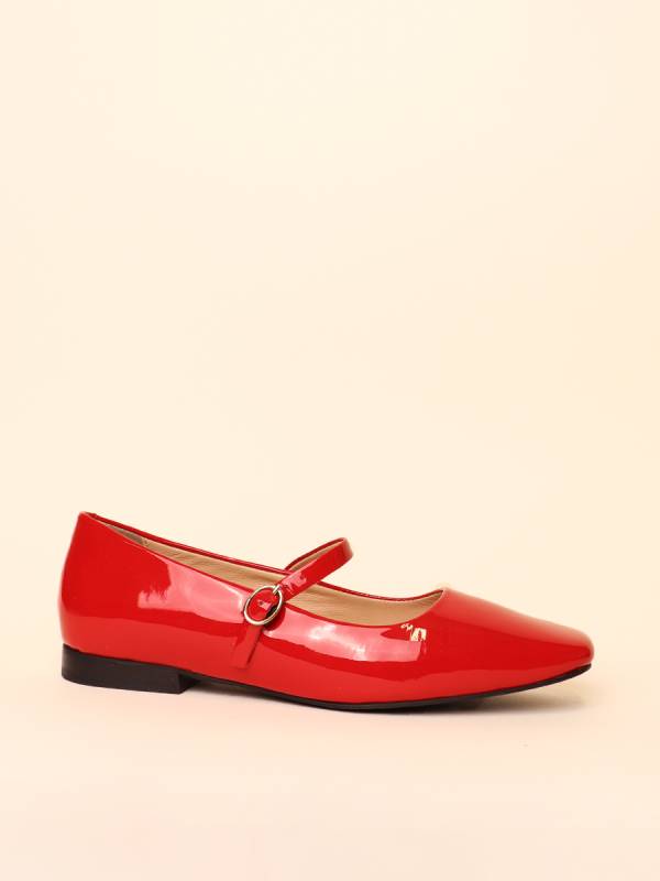 SLIM STRAP BALLET FLATS