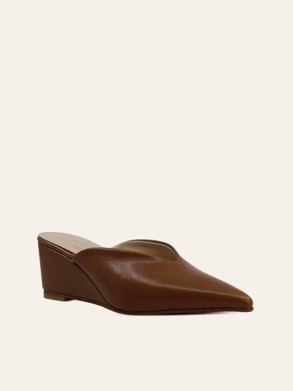 SCULPTED WEDGE MULES — 3