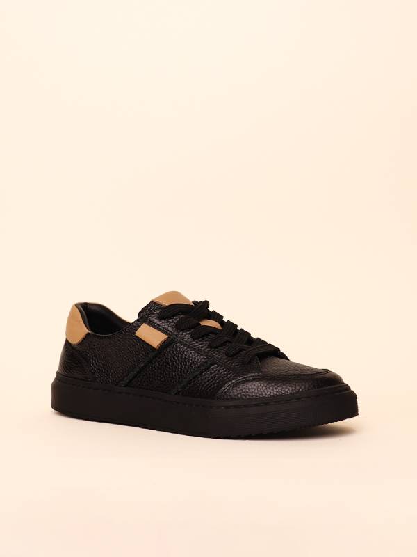 TEXTURED ACCENT SNEAKERS — 3