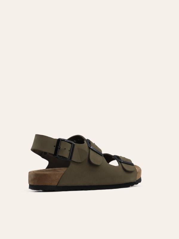 TRIPLE STRAP SANDALS — 4