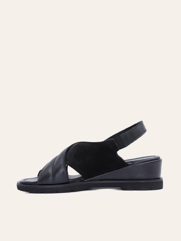 CROSS STRAP COMFORT SANDALS — 2
