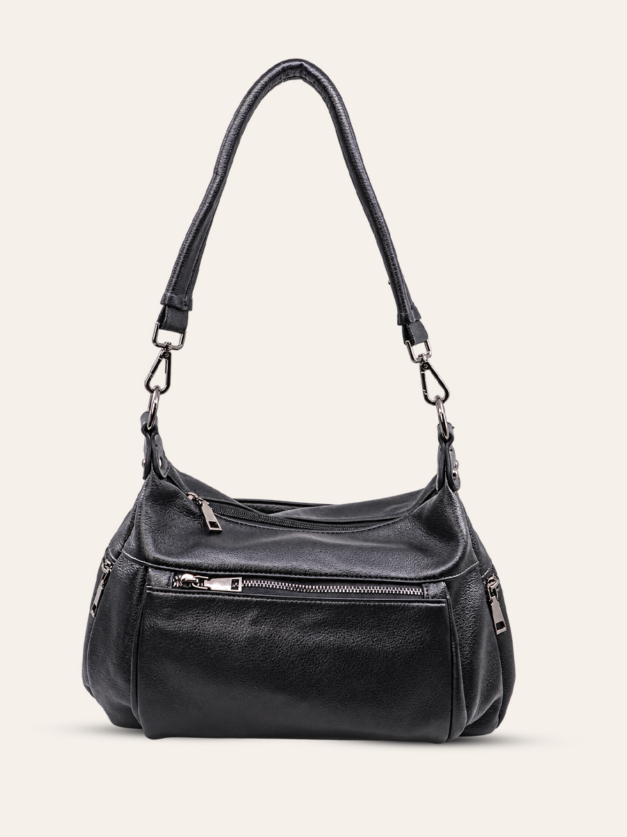 FRONT POCKET SHOULDER BAG
