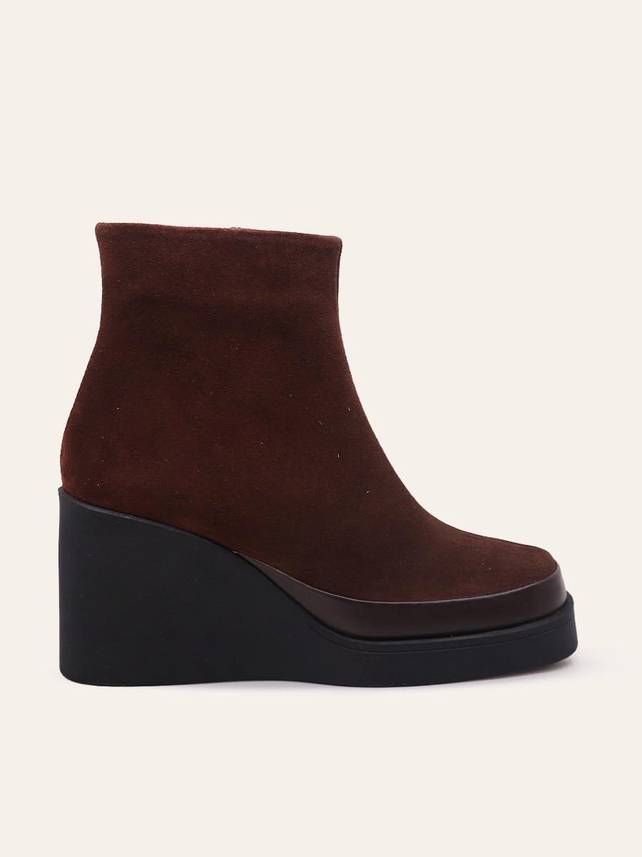 WEDGE ANKLE BOOTS
