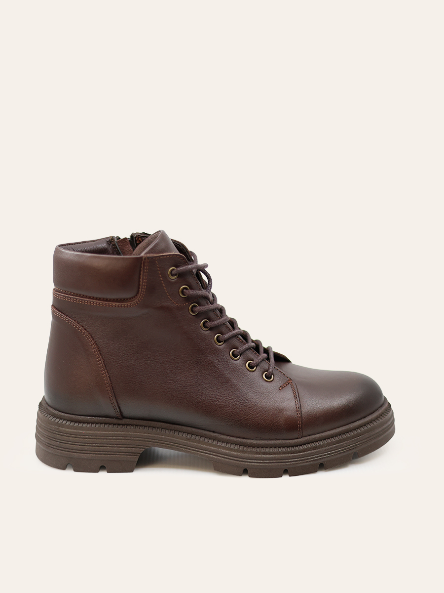 LACE-UP COMBAT BOOTS