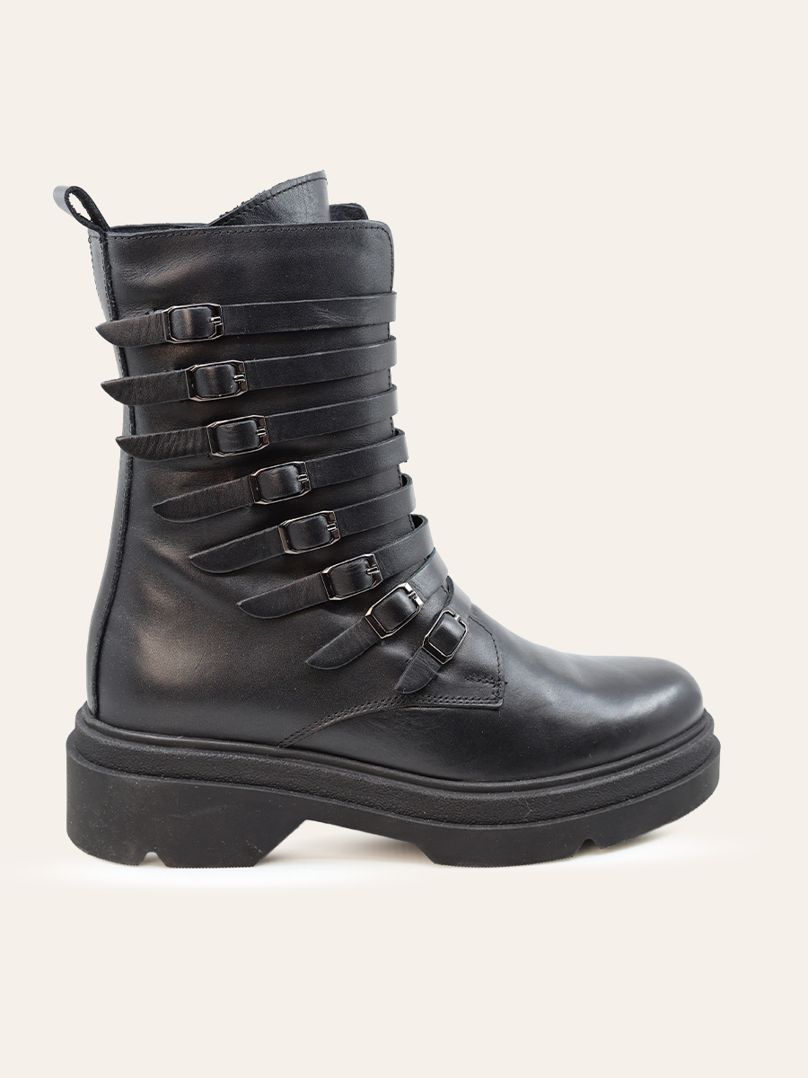 MULTI BUCKLE BOOTS