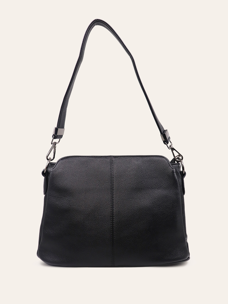 CENTER SEAM SHOULDER BAG