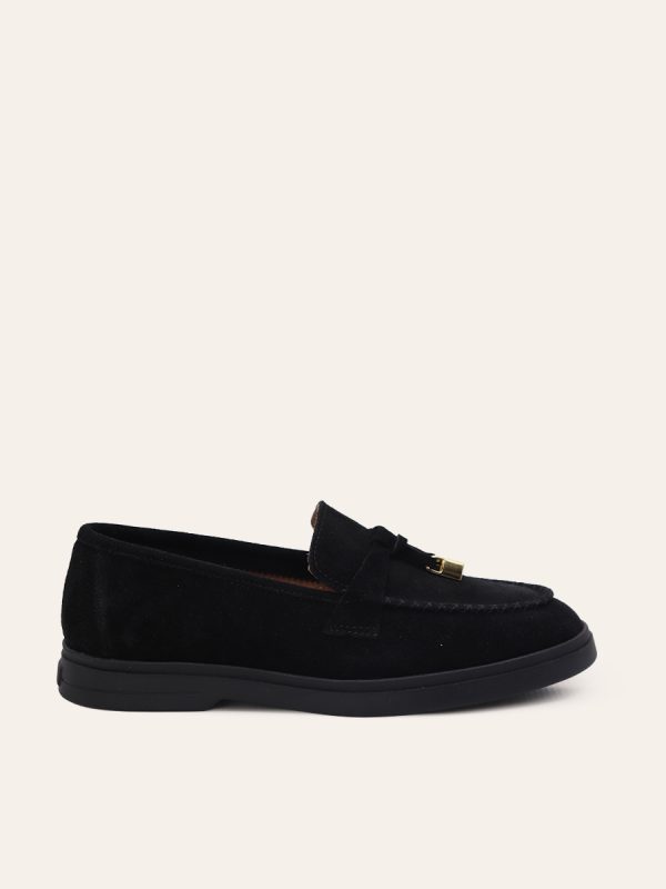 EMBELLISHED LOAFERS