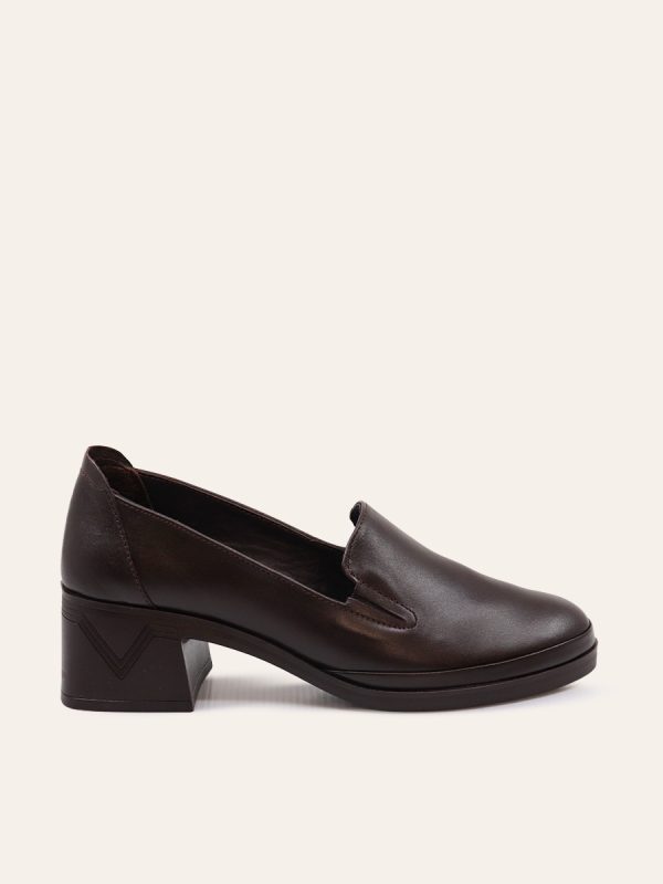 BLOCK HEEL LOAFERS