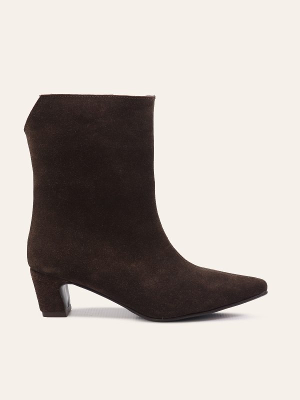 POINTED TOE ANKLE BOOTS