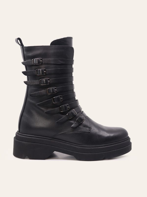 MULTI BUCKLE BOOTS