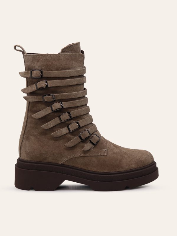 MULTI BUCKLE BOOTS