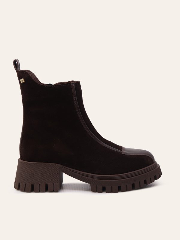 CHUNKY SOLE ANKLE BOOTS