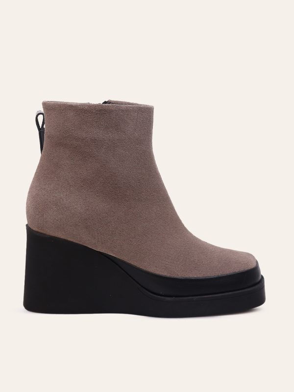 WEDGE ANKLE BOOTS