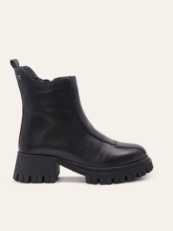 CHUNKY SOLE ANKLE BOOTS