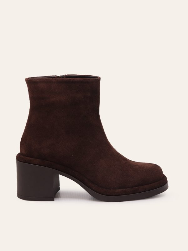 CLASSIC BLOCK HEEL ANKLE BOOTS