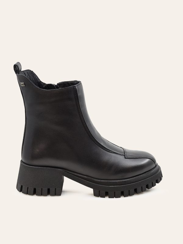 CHUNKY SOLE ANKLE BOOTS