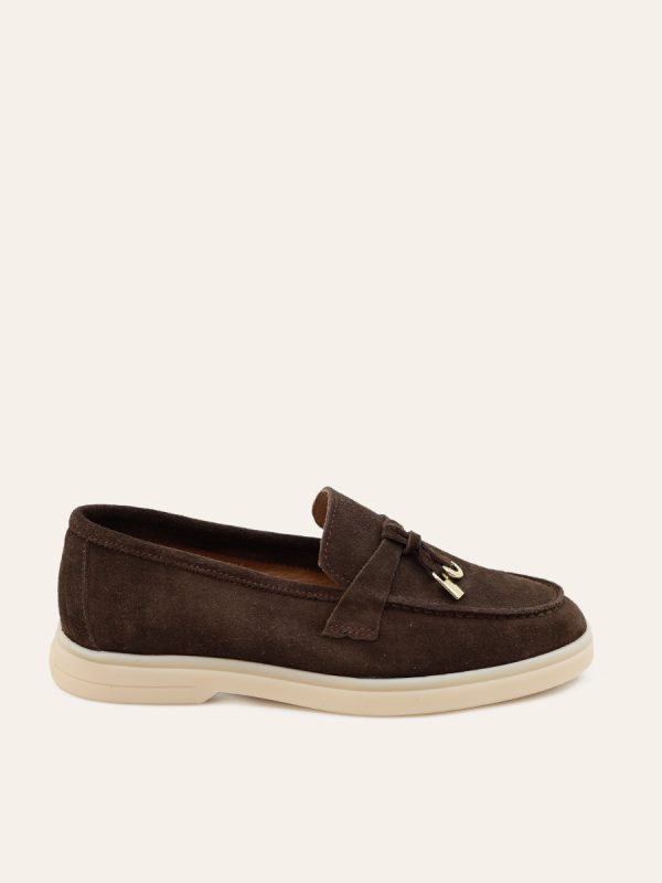 CONTRAST SOLE LOAFERS