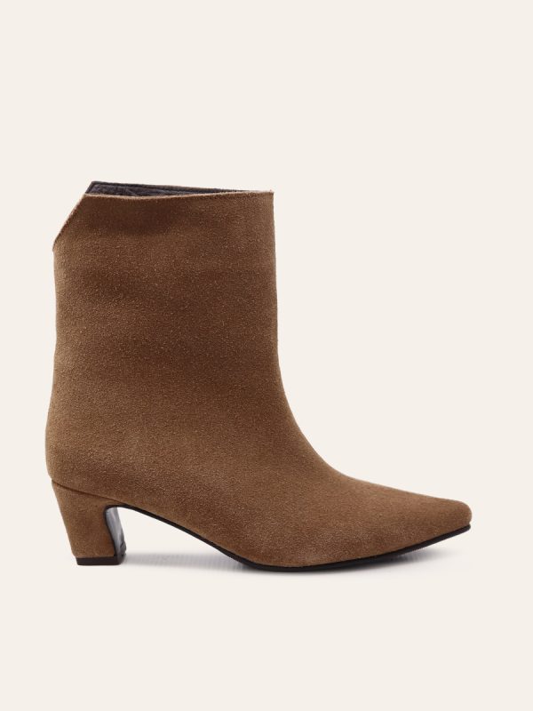 POINTED TOE ANKLE BOOTS