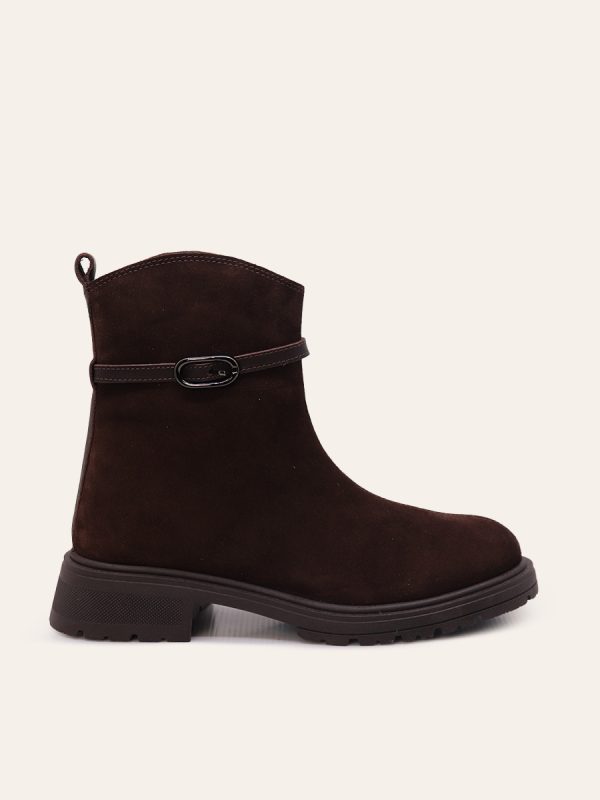 BUCKLE STRAP BOOTS