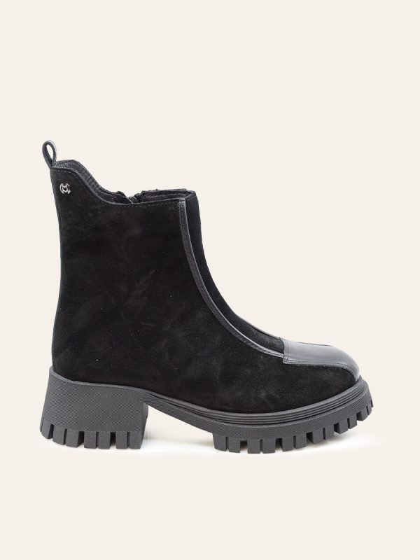 CHUNKY SOLE ANKLE BOOTS