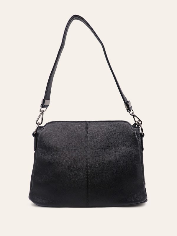 CENTER SEAM SHOULDER BAG
