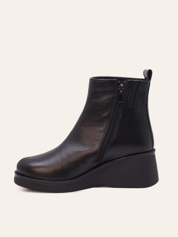 SCULPTED WEDGE BOOTS — 2
