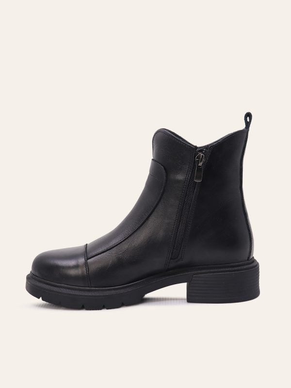 PANEL DETAIL ANKLE BOOTS — 2