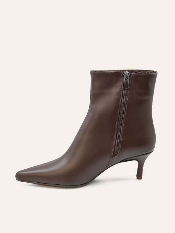 KITTEN HEEL ANKLE BOOTS — 2