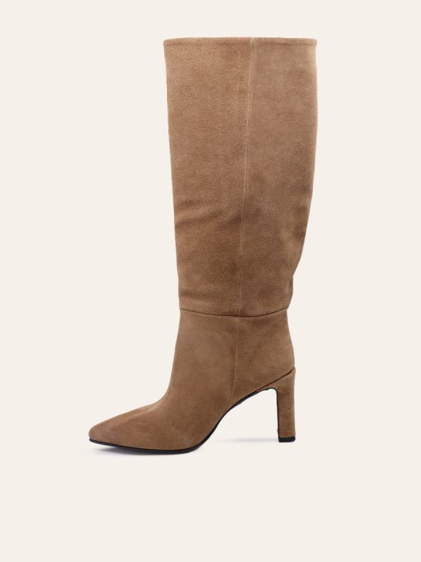 POINTED TOE KNEE-HIGH BOOTS — 2