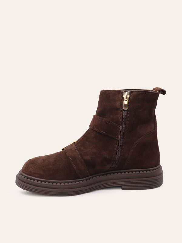 DOUBLE BUCKLE ANKLE BOOTS — 2