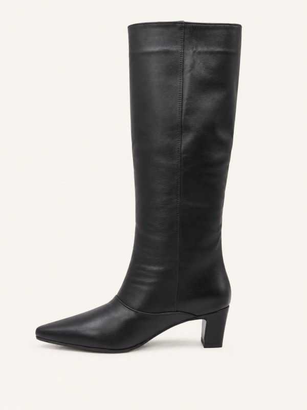 POINTED TOE KNEE-HIGH BOOTS — 2