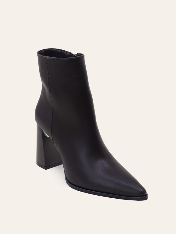 CLASSIC BLOCK HEEL ANKLE BOOTS — 3