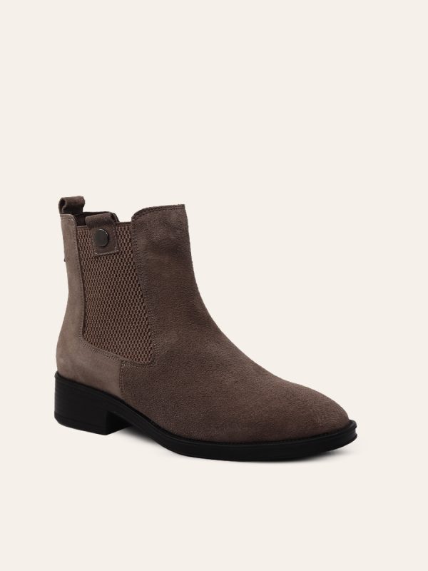 TEXTURED CHELSEA BOOTS — 3
