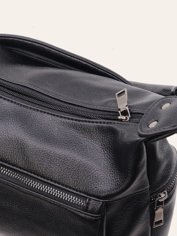 FRONT POCKET SHOULDER BAG — 3