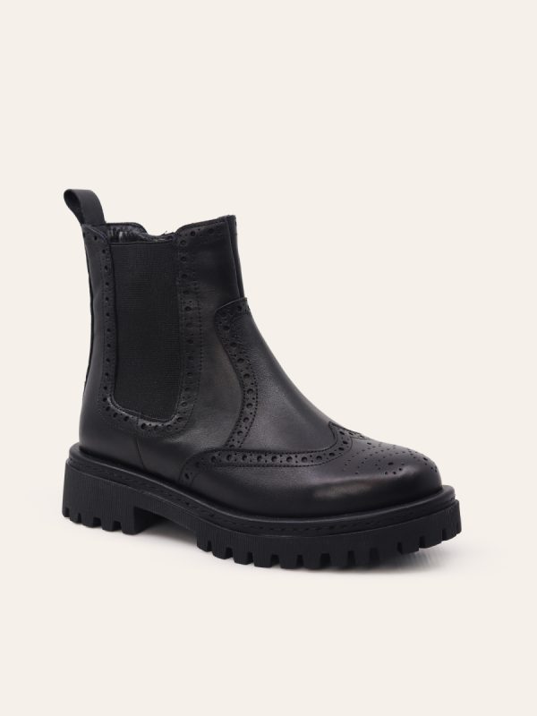 BROGUE CHELSEA BOOTS — 3